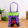 Halloween Decoration Pumpkin Non woven Candy Bag Ghost Witch Ghost Festival Tote Bag